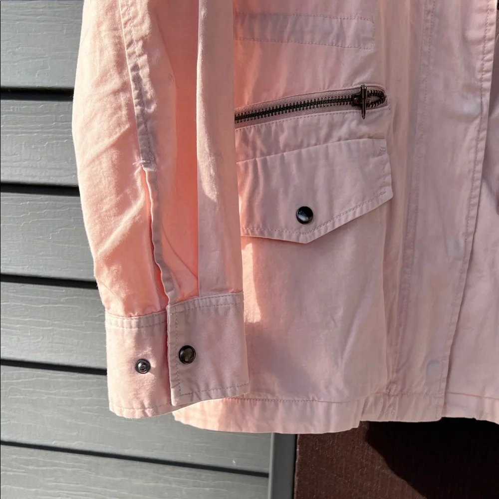 Velvet Blush Utility Jacket - Picture 3 of 9